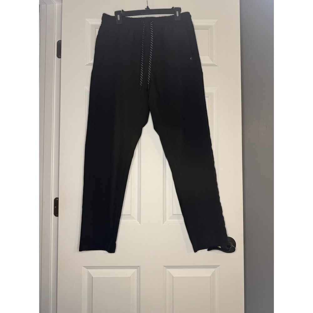 Express Men's Drawstring Pants Black Large